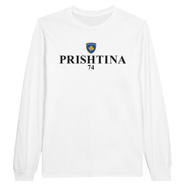 Prishtina 74 | Langarmshirt n°1 [weiß]